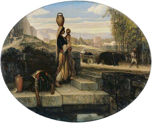 Eastern Women at a Well, 1851, Alexandre-Gabriel Decamps