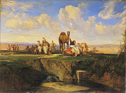 Joseph Sold by his Brethren, 1838, Alexandre-Gabriel Decamps