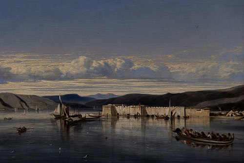 The Anchorage of Smyrna, 1847, Alexandre-Gabriel Decamps