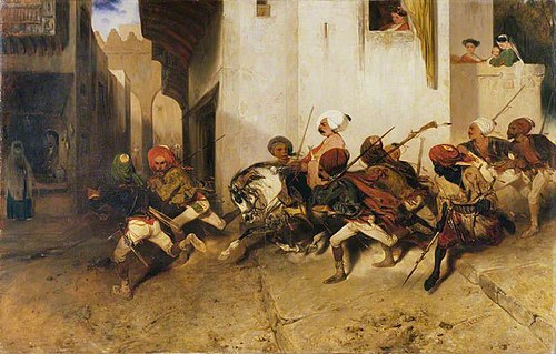The Turkish Patrol, 1830, Alexandre-Gabriel Decamps