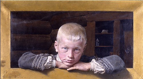 Setesdalsgutt, 1904, Carl Fredrik Sundt-Hansen
