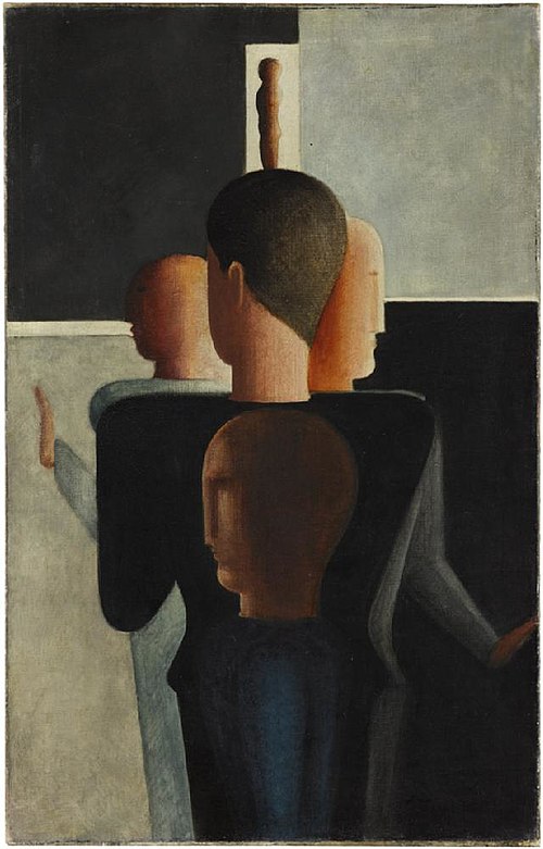 Groupe concentrique, 1925, Oskar Schlemmer