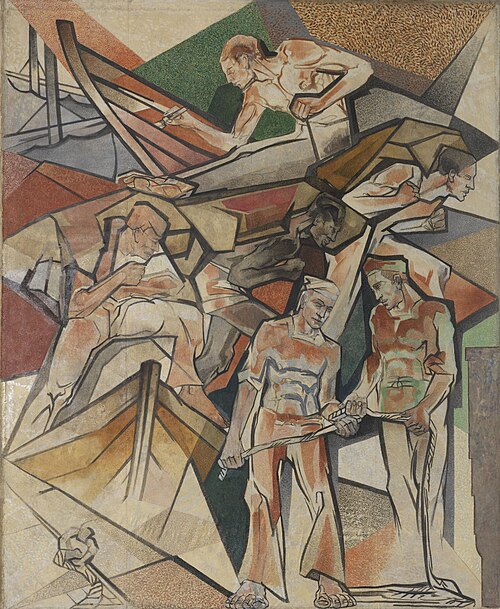 Havenbedrijf, 1918, Jan Thorn Prikker