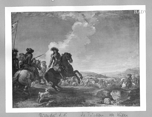The Turks before Vienna, 1711, Georg Philipp Rugendas the Elder