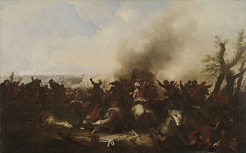Reitergefecht, 1705, Georg Philipp Rugendas the Elder