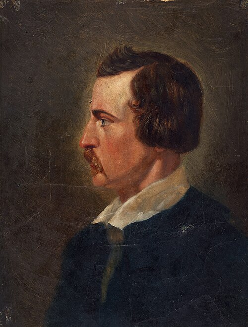 Männerbildnis, , Wilhelm Lindenschmit the Elder