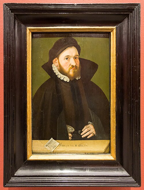 Portrait of Dietrich Kostede, 1570, Ludger Tom Ring le Jeune