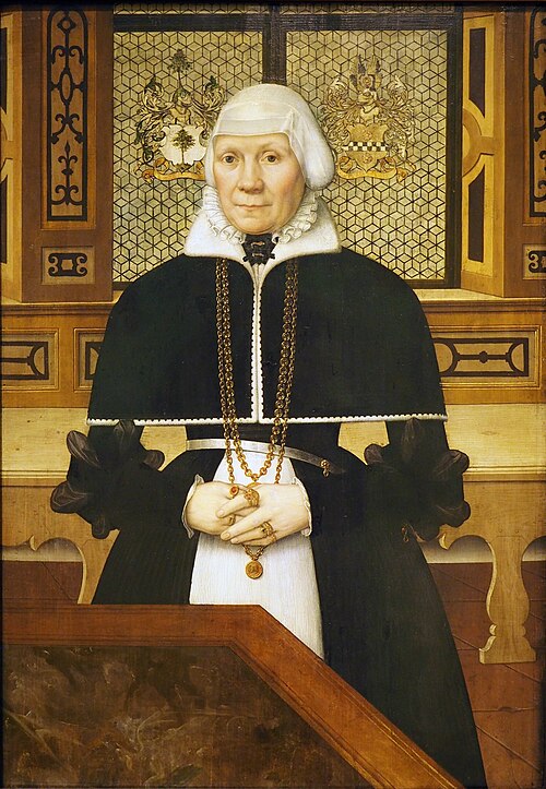 Portrait of Gese Reiners, 1569, Ludger Tom Ring le Jeune