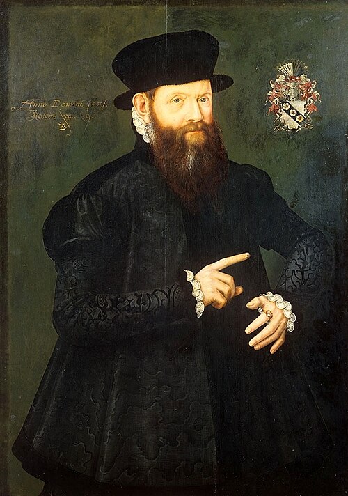 Tile III. von Vechelde im Wavel von Krakau, 1584, Ludger Tom Ring le Jeune