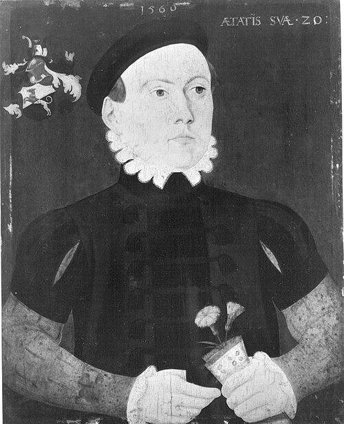 Portrait of a twenty-year-old man, 1560, Ludger Tom Ring le Jeune