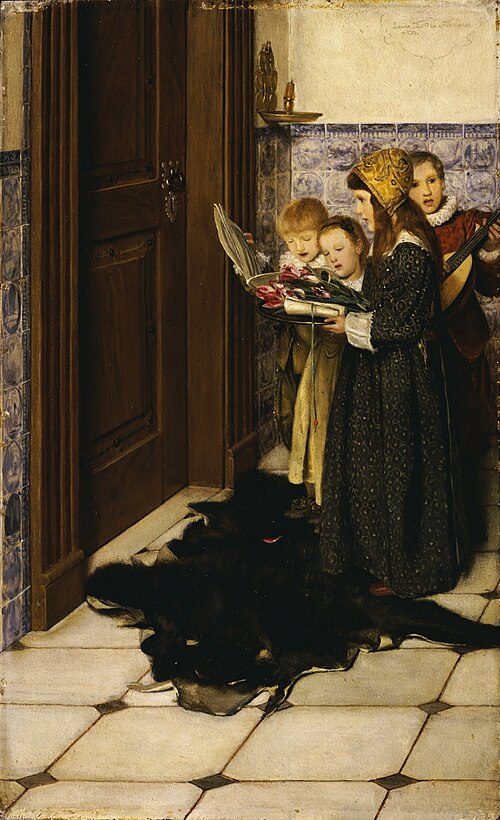 A Carol, , Laura Theresa Alma-Tadema