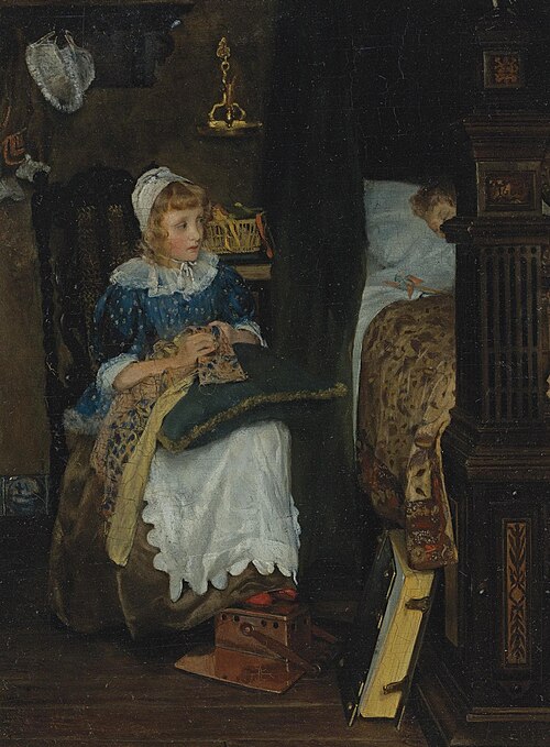 In good hands, , Laura Theresa Alma-Tadema