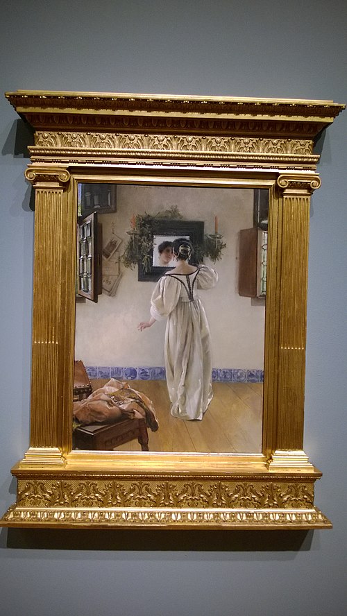 A Knock at the Door, 1897, Laura Theresa Alma-Tadema