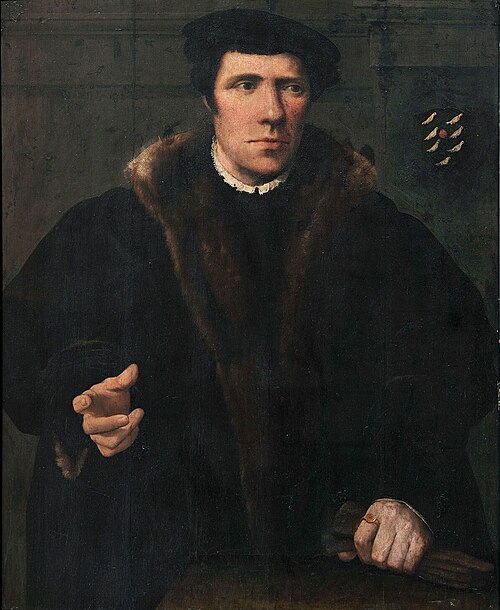 Portrait d'homme, 1540, Ambrosius Benson