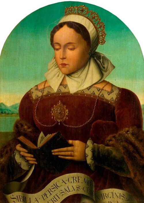Sibilla Persica (The Persian Sibyl), , Ambrosius Benson