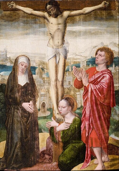 Crucifixion, 1517, Ambrosius Benson