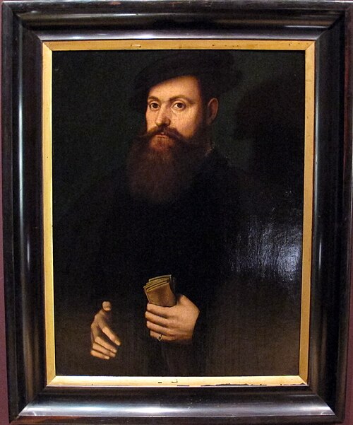 ritratto maschile, 1550, Ambrosius Benson