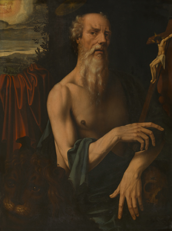 Saint Jerome, 1600, Ambrosius Benson