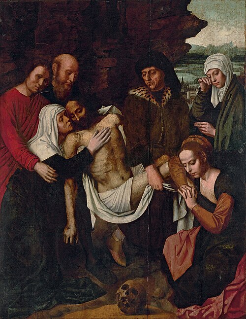 Lamentation, 1550, Ambrosius Benson