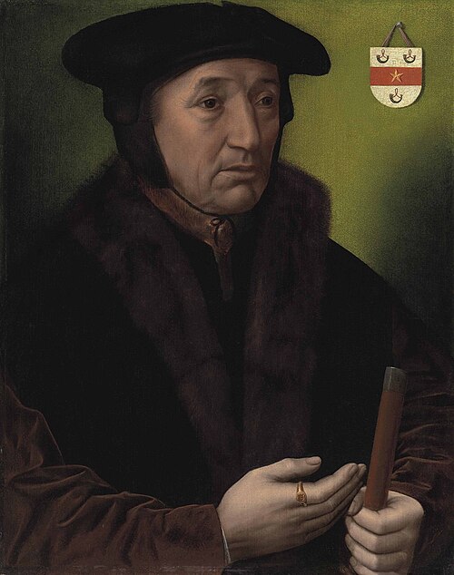 Portrait of Jean Wyts, Watergraaf of Mechelen, 1550, Ambrosius Benson