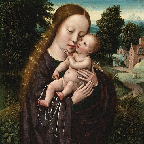 Madonna mit Kind, 1550, Ambrosius Benson