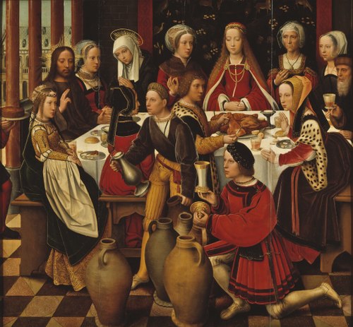The Wedding in Cana, 1540, Ambrosius Benson