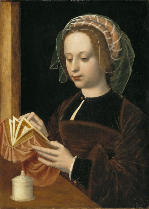The Magdalen Reading, 1527, Ambrosius Benson