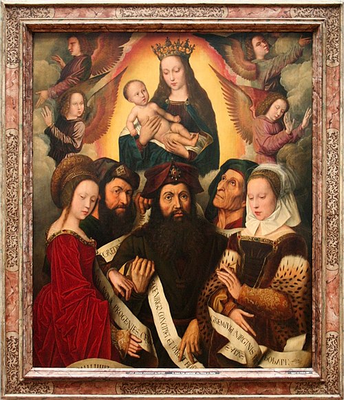 Deipara Virgo, 1530, Ambrosius Benson