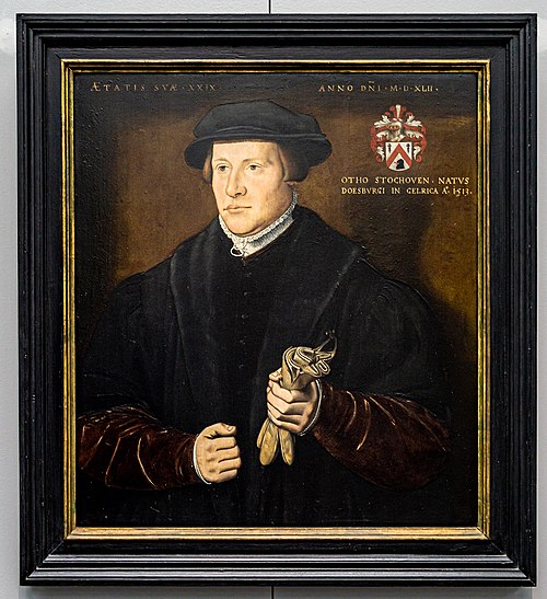 Portrait of Otho Stochoven, 1542, Ambrosius Benson