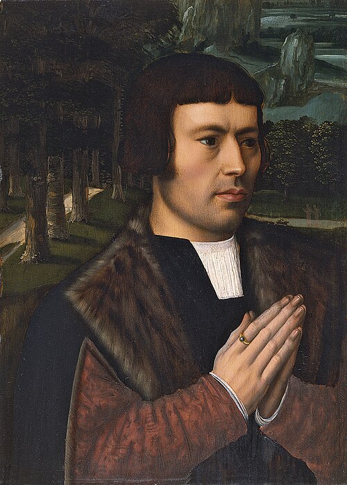 Gentleman Praying, 1525, Ambrosius Benson