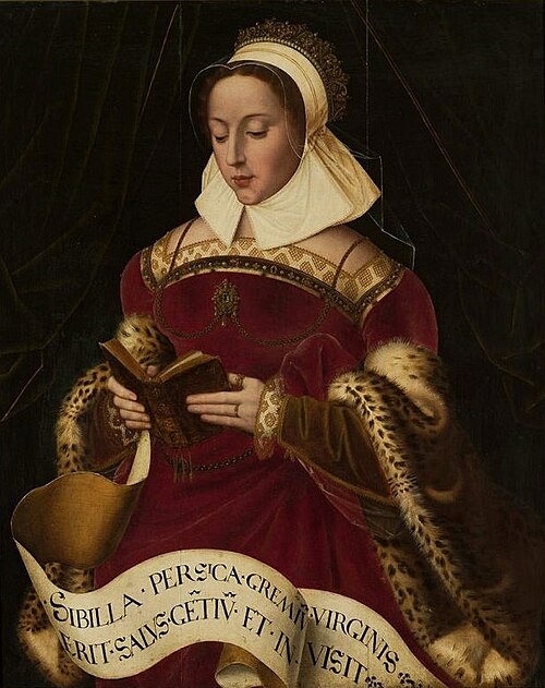 The Persian Sibyl., 1530, Ambrosius Benson