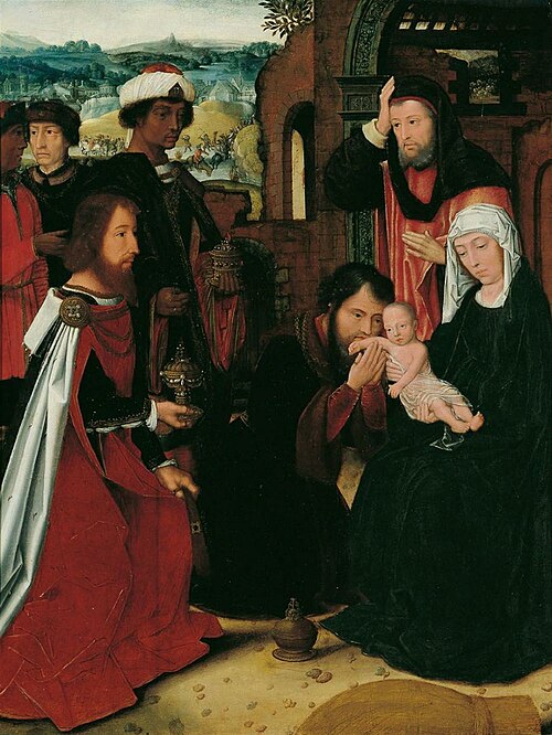 Adoration of the Magi, 1530, Ambrosius Benson