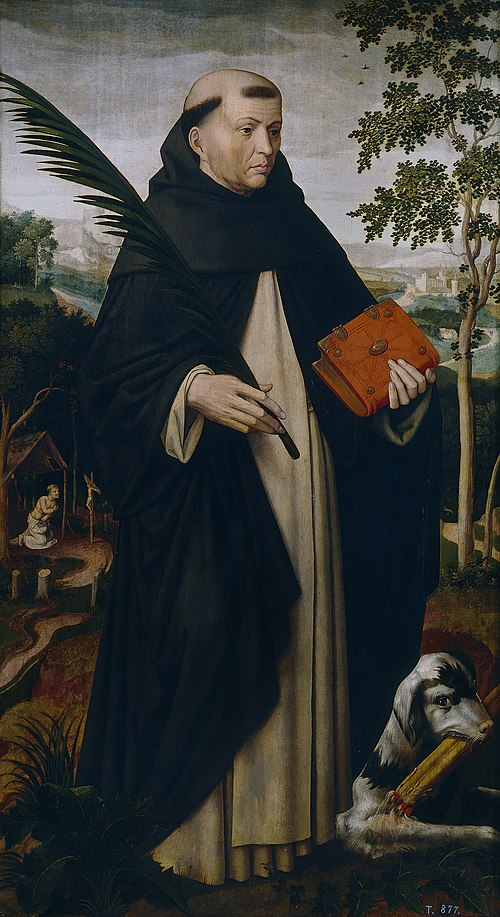 Saint Dominic of Guzmán, 1528, Ambrosius Benson