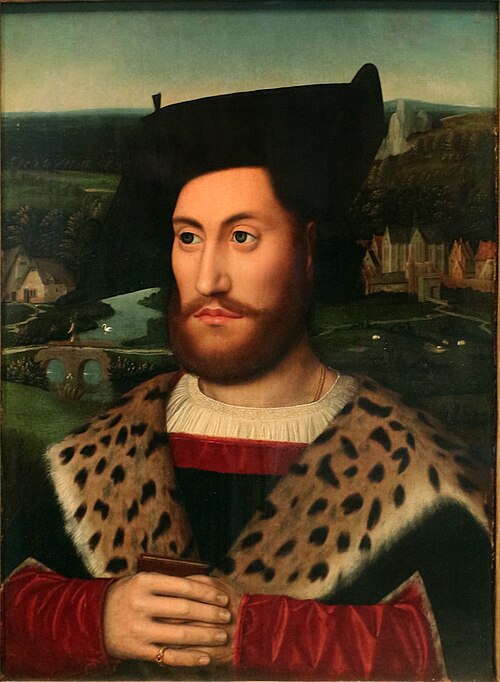 Portrait of a Man Holding a Book, 1530, Ambrosius Benson