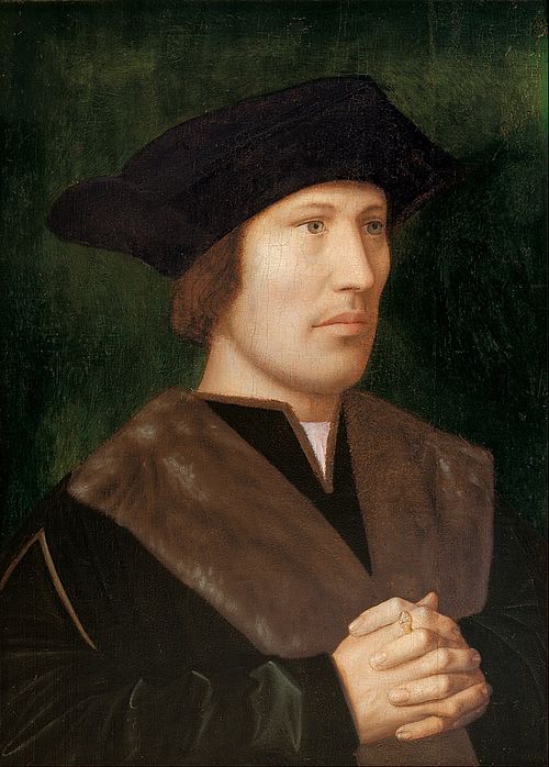 Man praying, 1520, Ambrosius Benson
