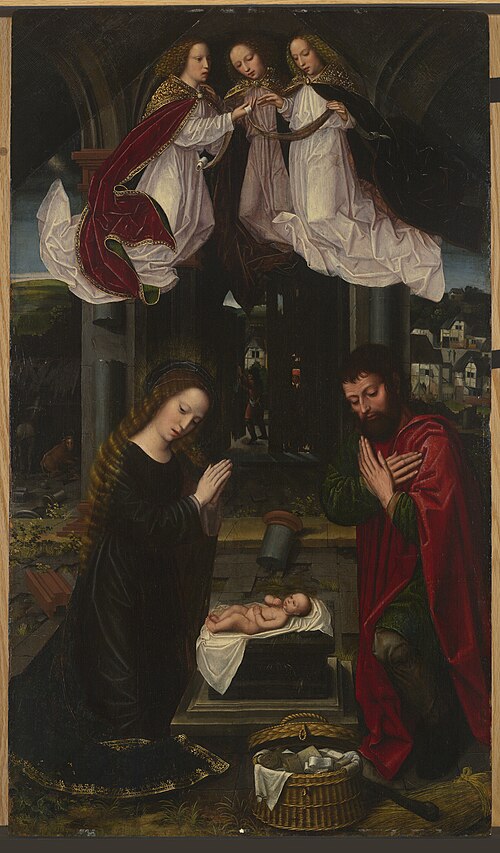 The Nativity, 1527, Ambrosius Benson