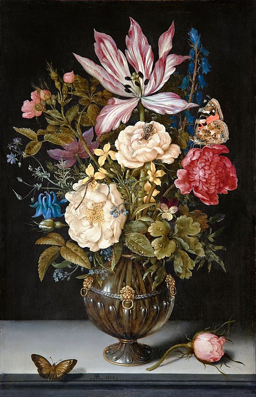 Nature morte avec fleurs, 1617, Ambrosius Bosschaert