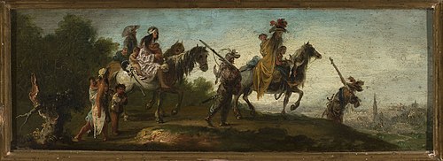 Gipsies on the road, , Jacques Callot