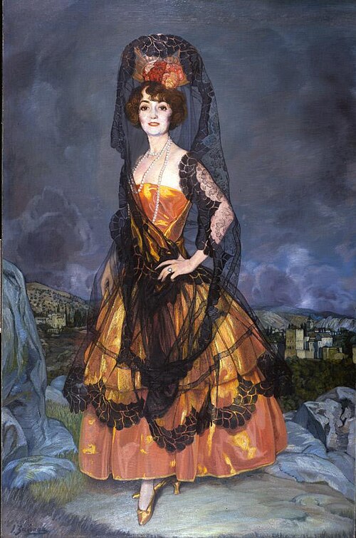 Mrs. William Randolph Hearst, 1923, Ignacio Zuloaga