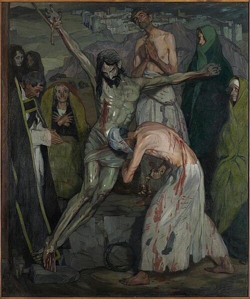 The Penitents, 1908, Ignacio Zuloaga