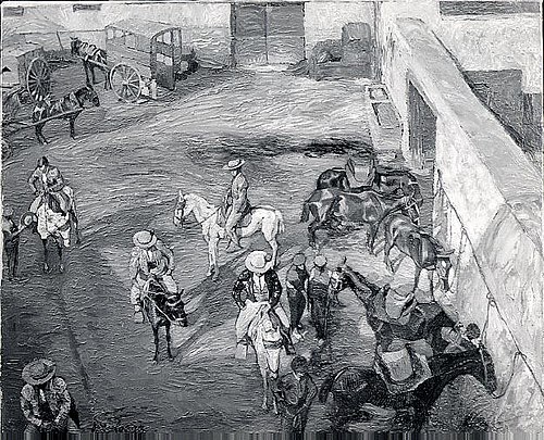 Victims of the Fiesta, 1923, Ignacio Zuloaga