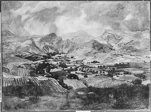 Mountains of Calatayud, 1921, Ignacio Zuloaga