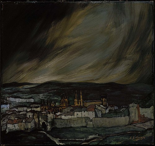 Castilian Landscape, 1909, Ignacio Zuloaga