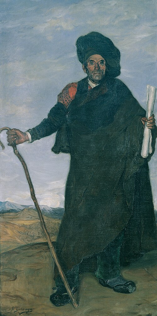 Der Volksdichter Don Miguel von Segovia, 1900, Ignacio Zuloaga