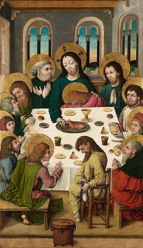 The Last Supper, 1480, Master of the Housebook