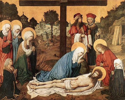 Lamentation of Christ, 1495, Master of the Housebook
