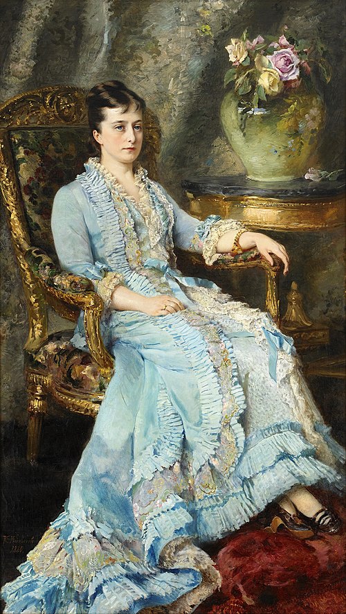 Portrait of Catherine Dolgorukov (1847-1922), 1880, Constantin Makovski