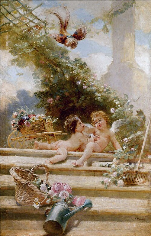 Cupid Gardeners, , Constantin Makovski