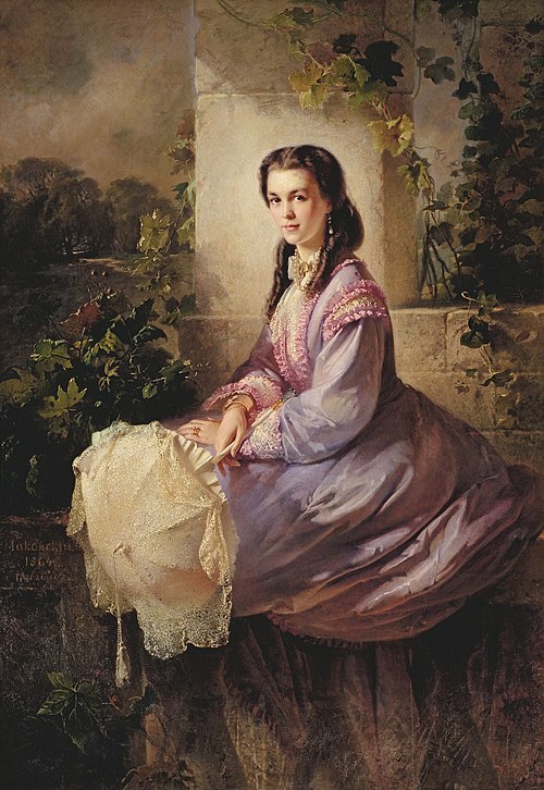 S. L. Stroganova, 1864, Constantin Makovski
