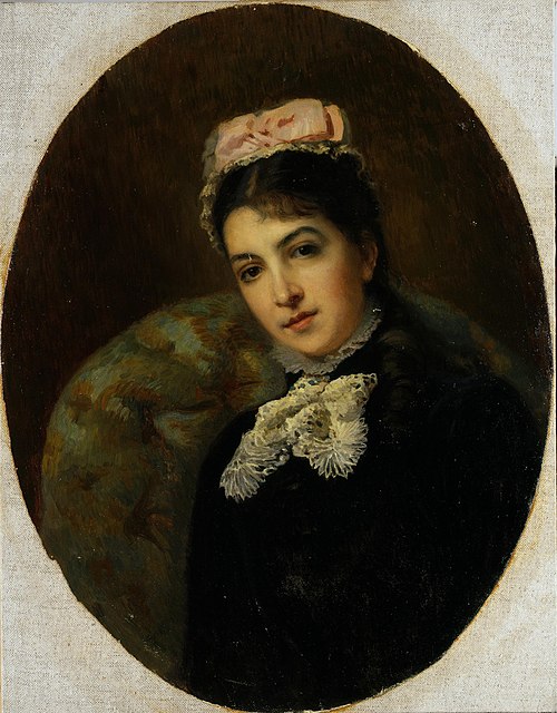 Portrait of M.G. Savina, , Constantin Makovski